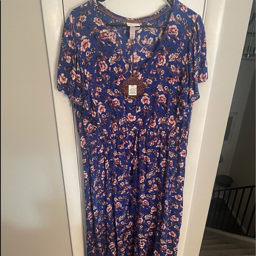 Knox Rose Floral Dress NWT Size XXL